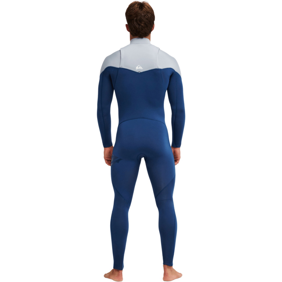 2026 Quiksilver Mens Young Guns 4/3mm Chest Zip Wetsuit EQYW103248 - Dark Denim